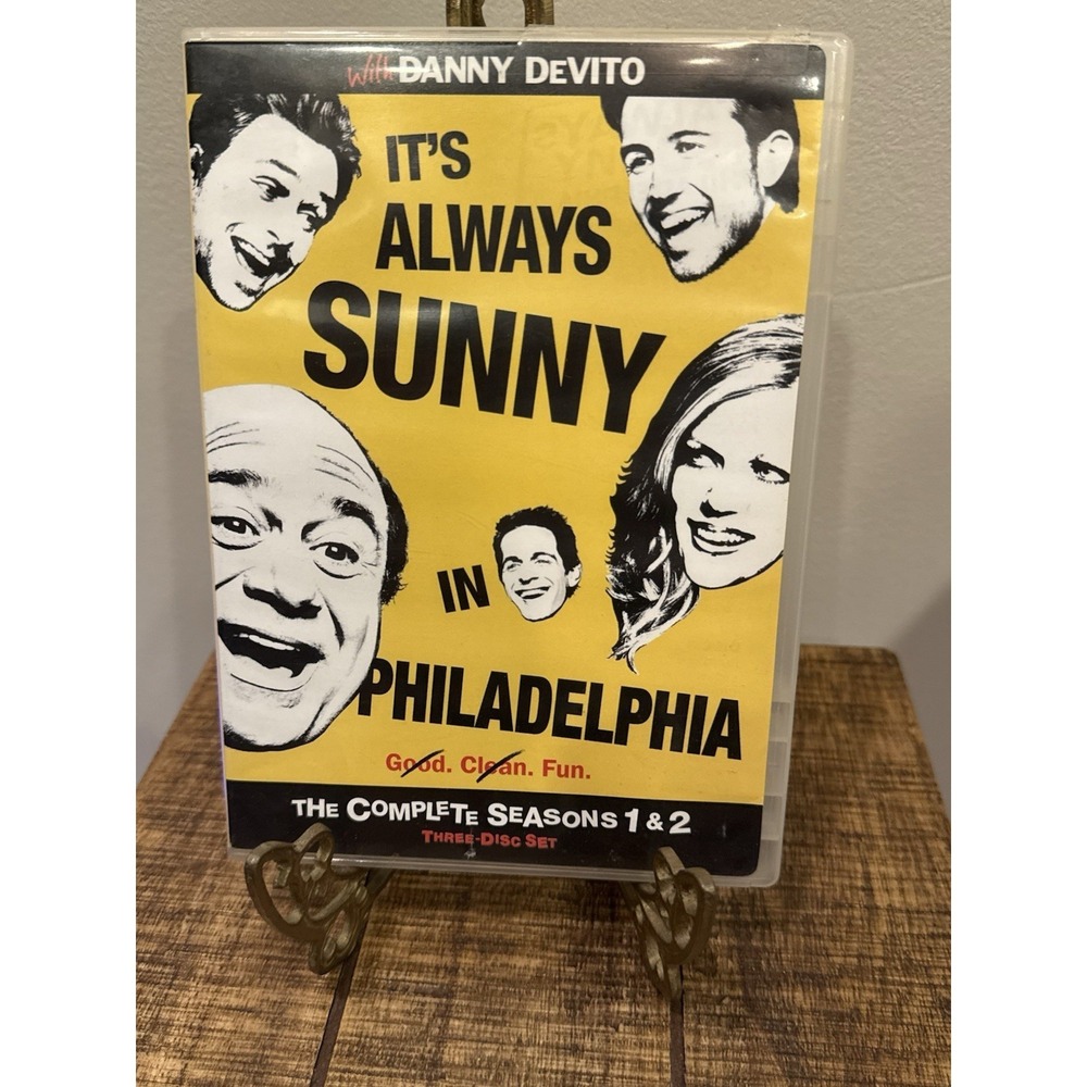 It's Always Sunny in Philadelphia The Complete Seasons‎ 1 &2 DVD